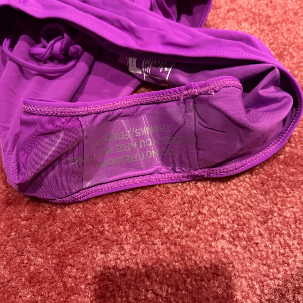 Orchid Plungey High Cut One Piece Swimsuit - Picture 5 of 6